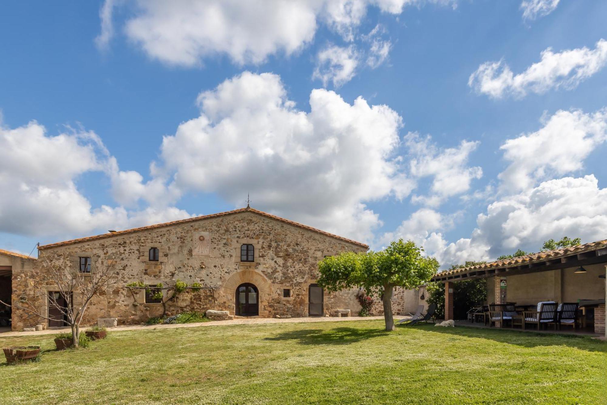 ז'ירונה La Pahissa De Can Abras Casa Rural מראה חיצוני תמונה