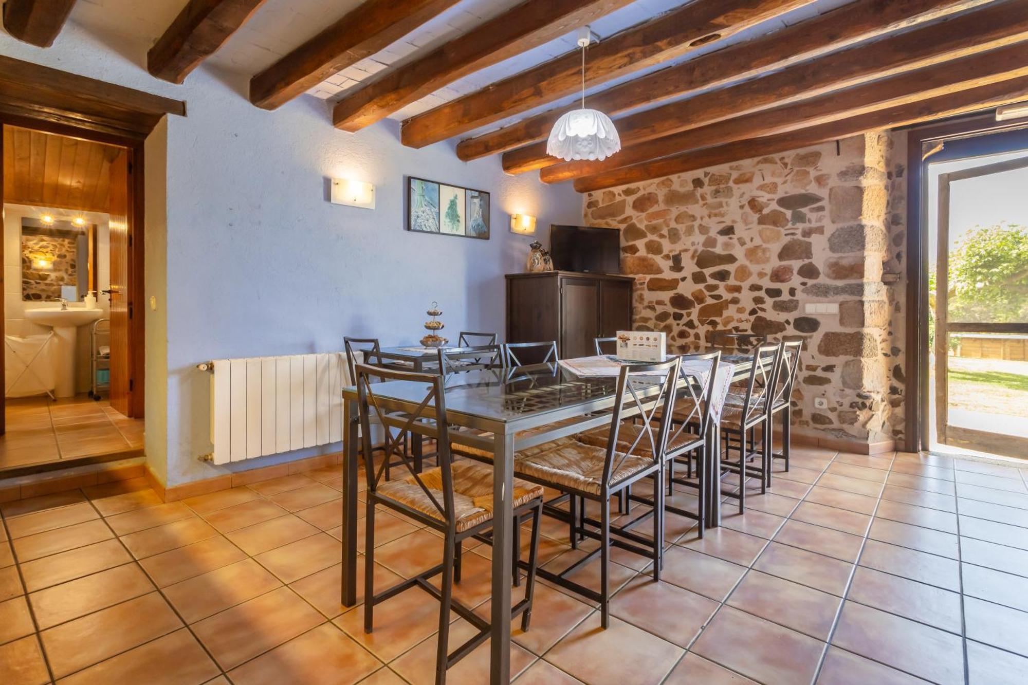 ז'ירונה La Pahissa De Can Abras Casa Rural מראה חיצוני תמונה