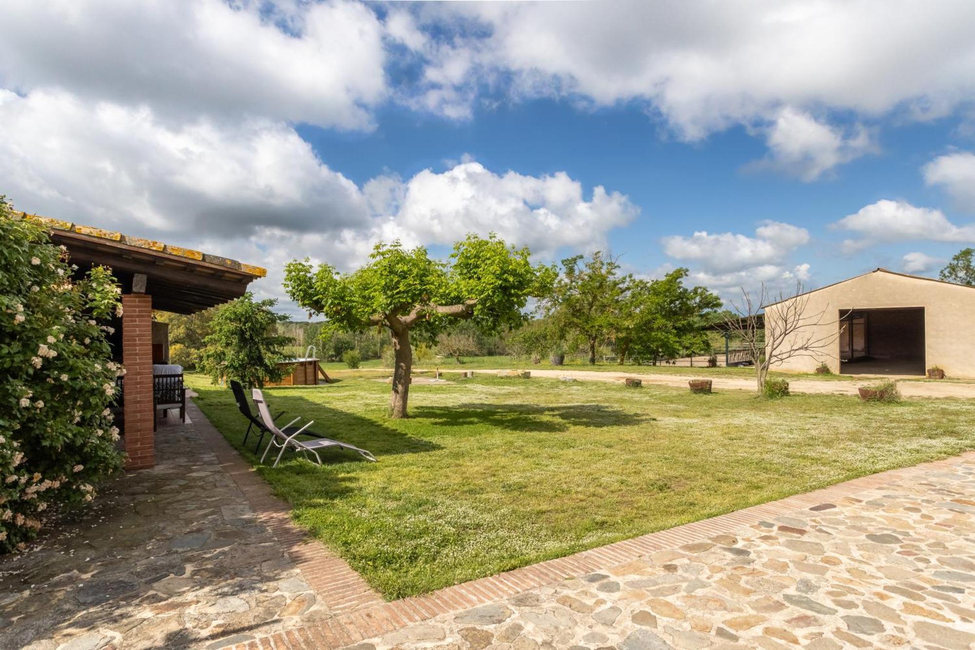 ז'ירונה La Pahissa De Can Abras Casa Rural מראה חיצוני תמונה